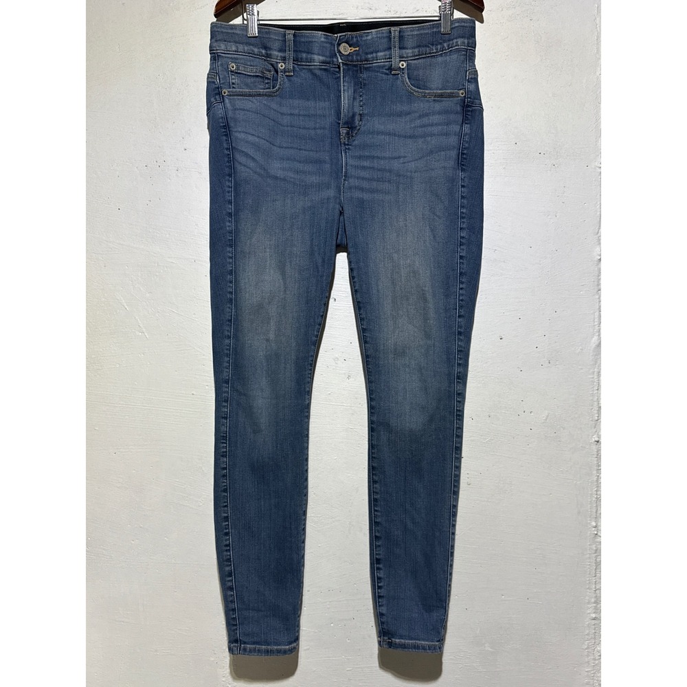 Torrid Womens Bombshell Skinny Jeans 14R Blue Premium Stretch Denim High Rise